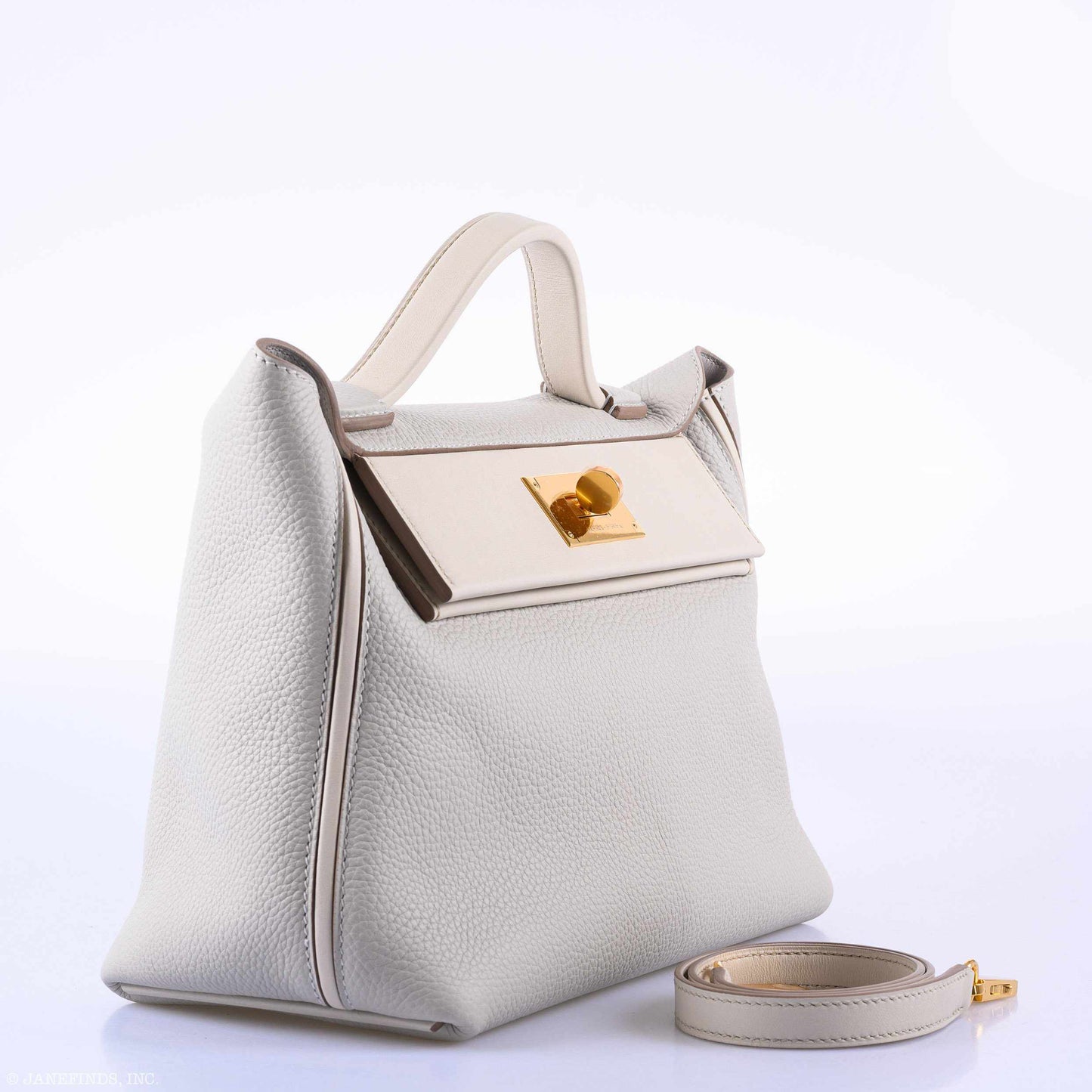 Hermes 24/24 29 Gris Perle Togo Beton Swift Gold Hardware