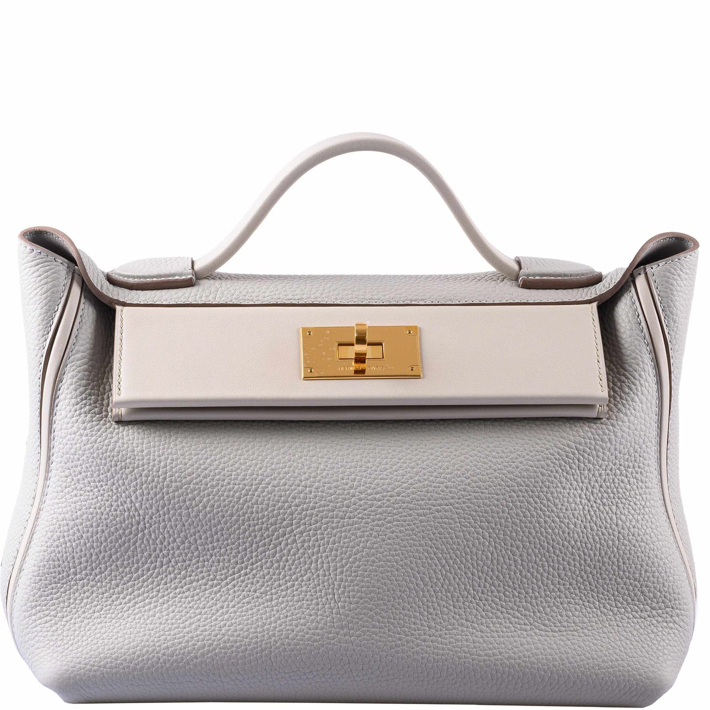 Hermes 24/24 29 Gris Perle Togo Beton Swift Gold Hardware