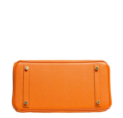 Hermes Birkin 30 Bag Orange GHW