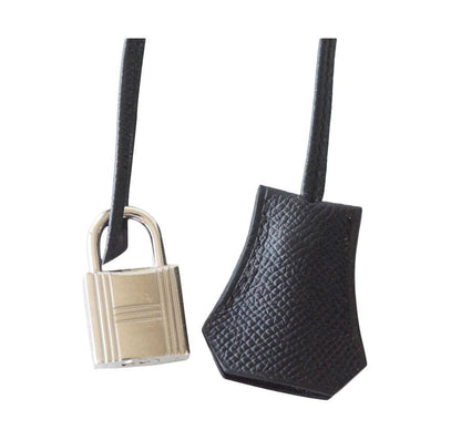 Hermes Birkin 35 Jet Black Epsom Leather Palladium Hardware