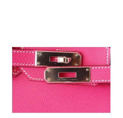 Hermes Birkin 35 Rose Tyrien Epsom Leather Palladium Hardware