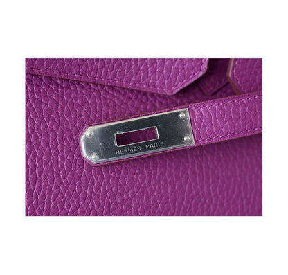 Hermes Birkin 35 HSS Tosca Clemence Leather Palladium Hardware