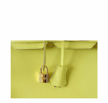 Hermès Birkin 35 Souffre Yellow Bag