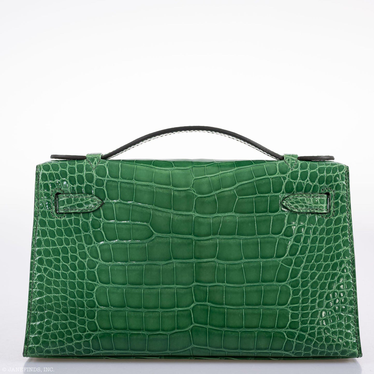 Hermes Kelly Pochette Cactus Alligator