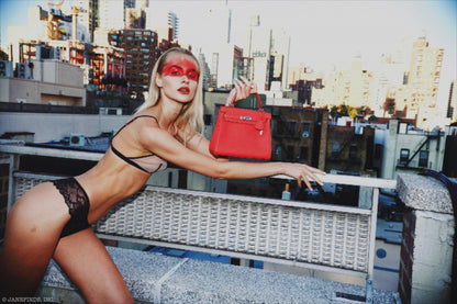 Hermes Kelly 25 Retourne Rouge Pivoine Togo