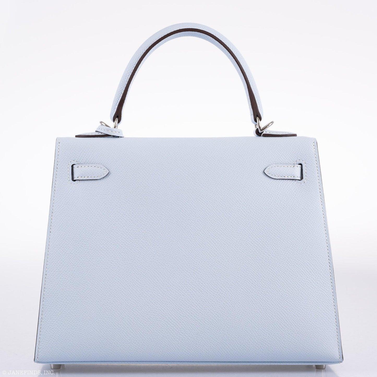 Hermes Kelly 25 Sellier Blue Brume Epsom