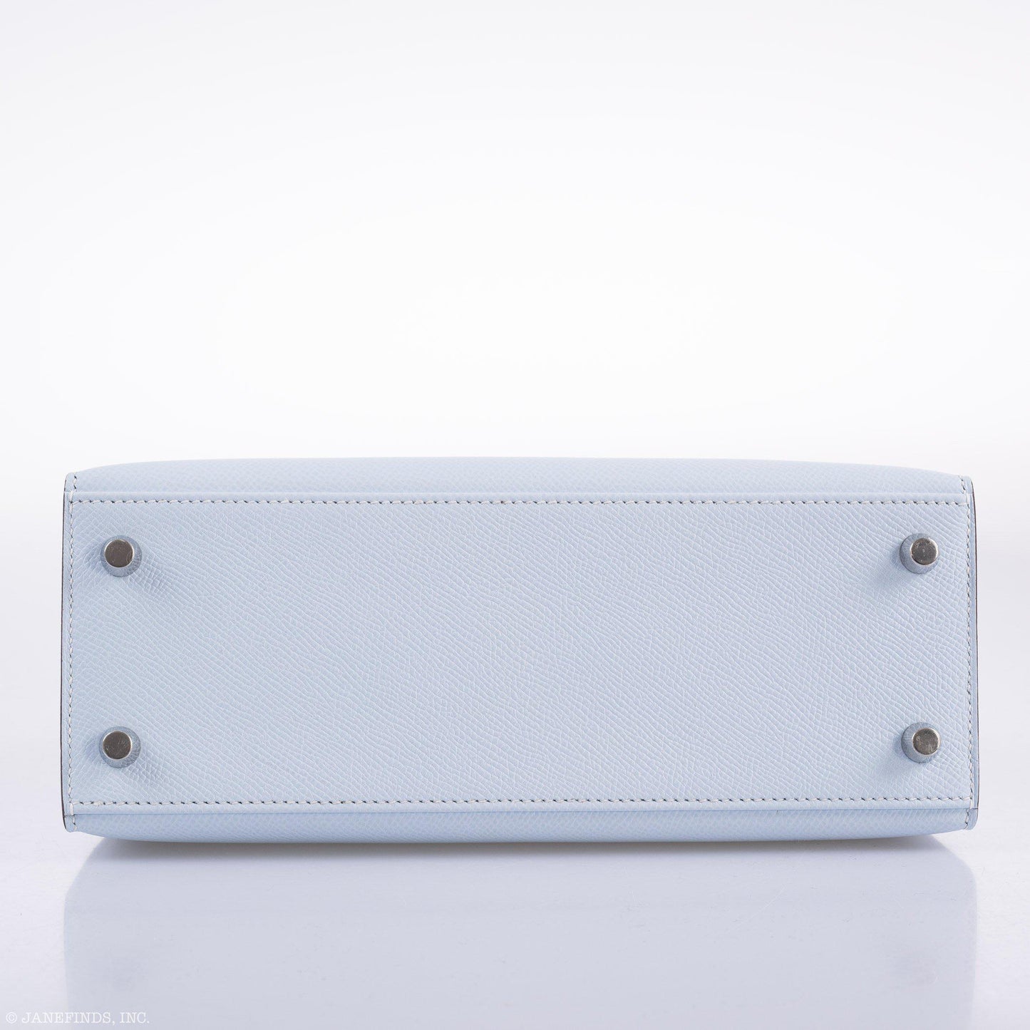 Hermes Kelly 25 Sellier Blue Brume Epsom