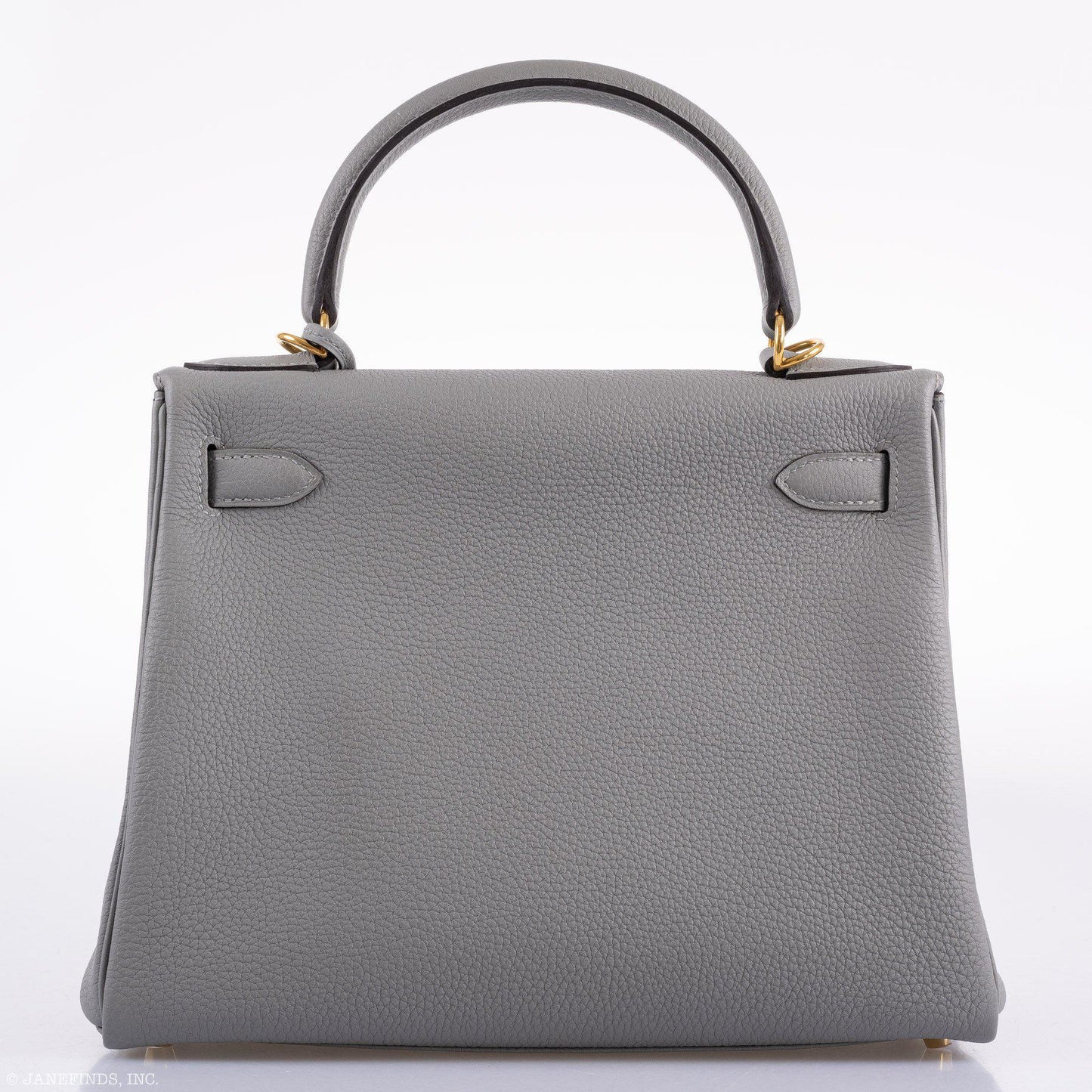 Hermes Kelly 28 HSS Retourne Gris Mouette Togo