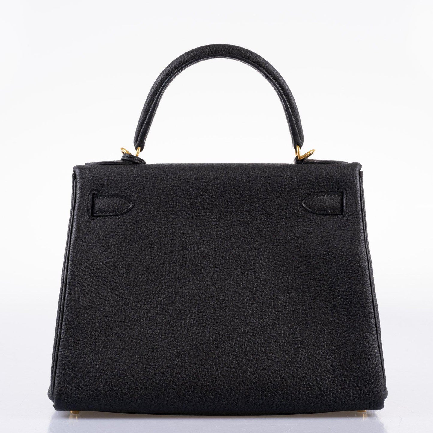 Hermes Kelly 28 Retourne Black Togo