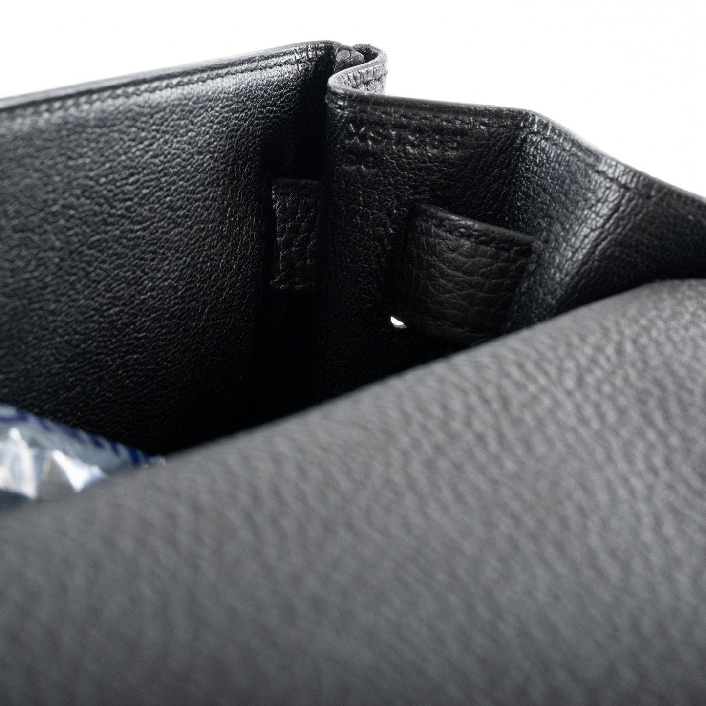Hermes Kelly 28 Retourne Black Togo