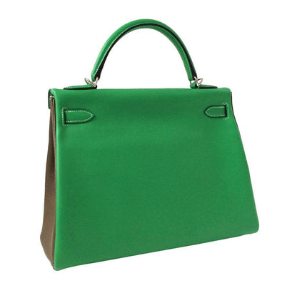 Hermès Kelly 32 Tri-Color Ostrich Bag Limited Edition