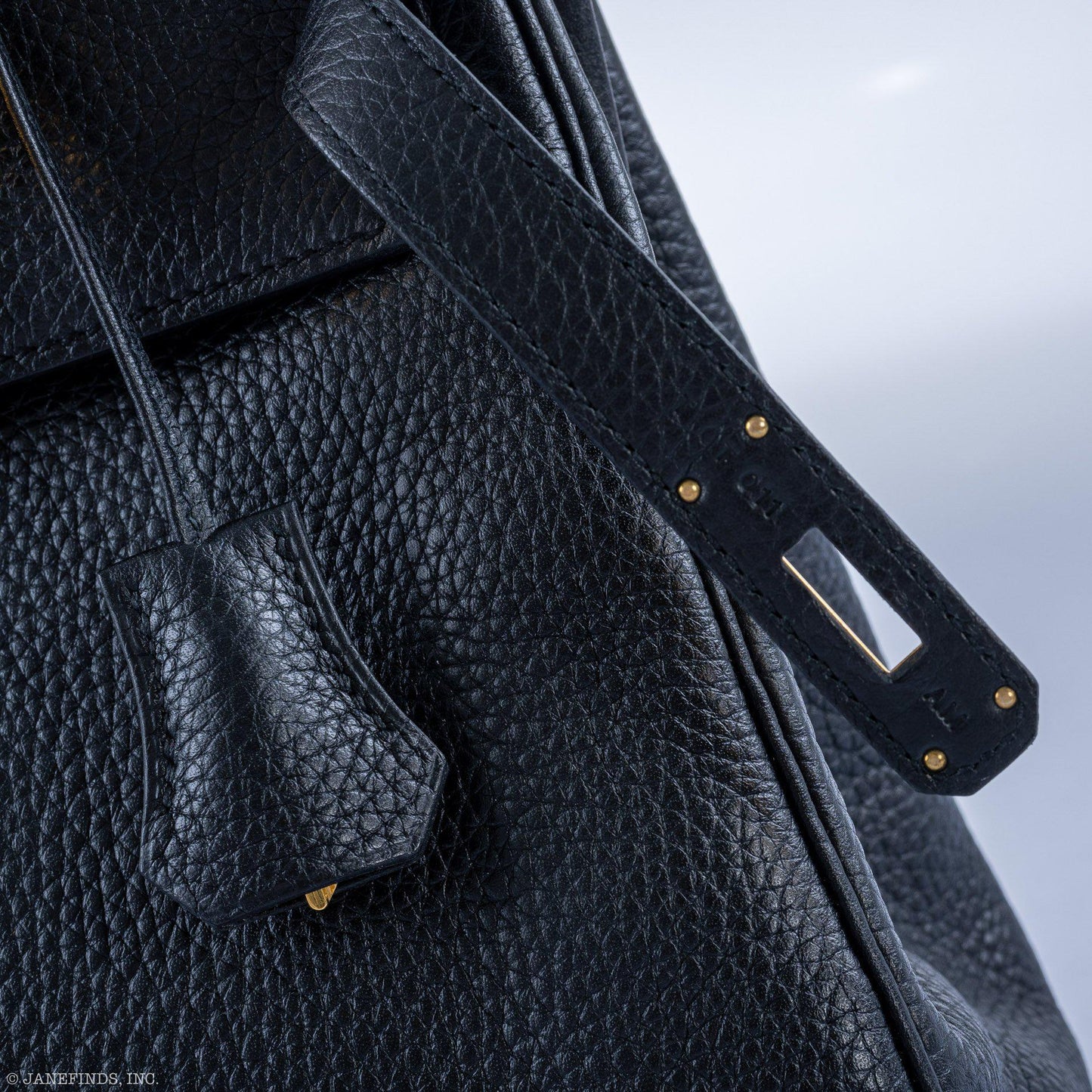 Hermes Kelly 32 Black Togo