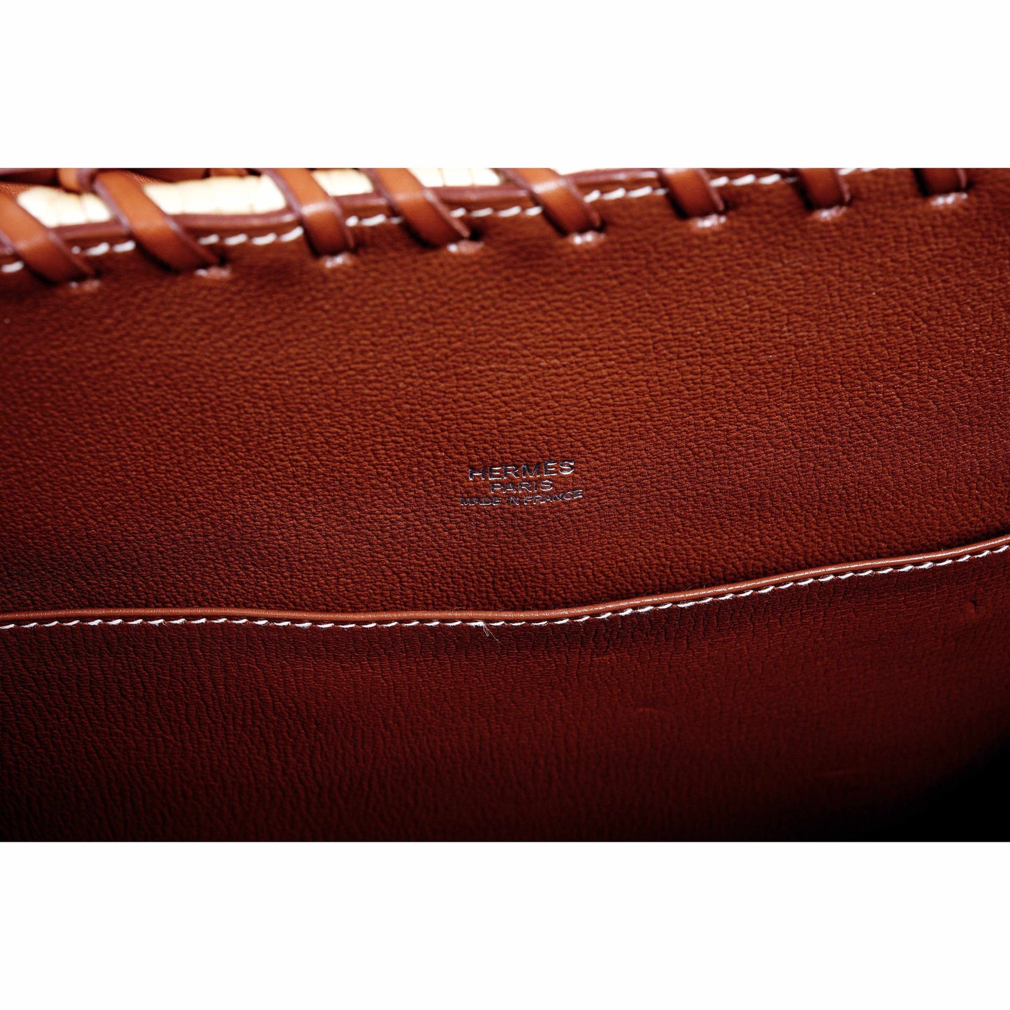 Hermes Kelly 35 Picnic Wicker Barenia