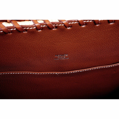 Hermes Kelly 35 Picnic Wicker Barenia