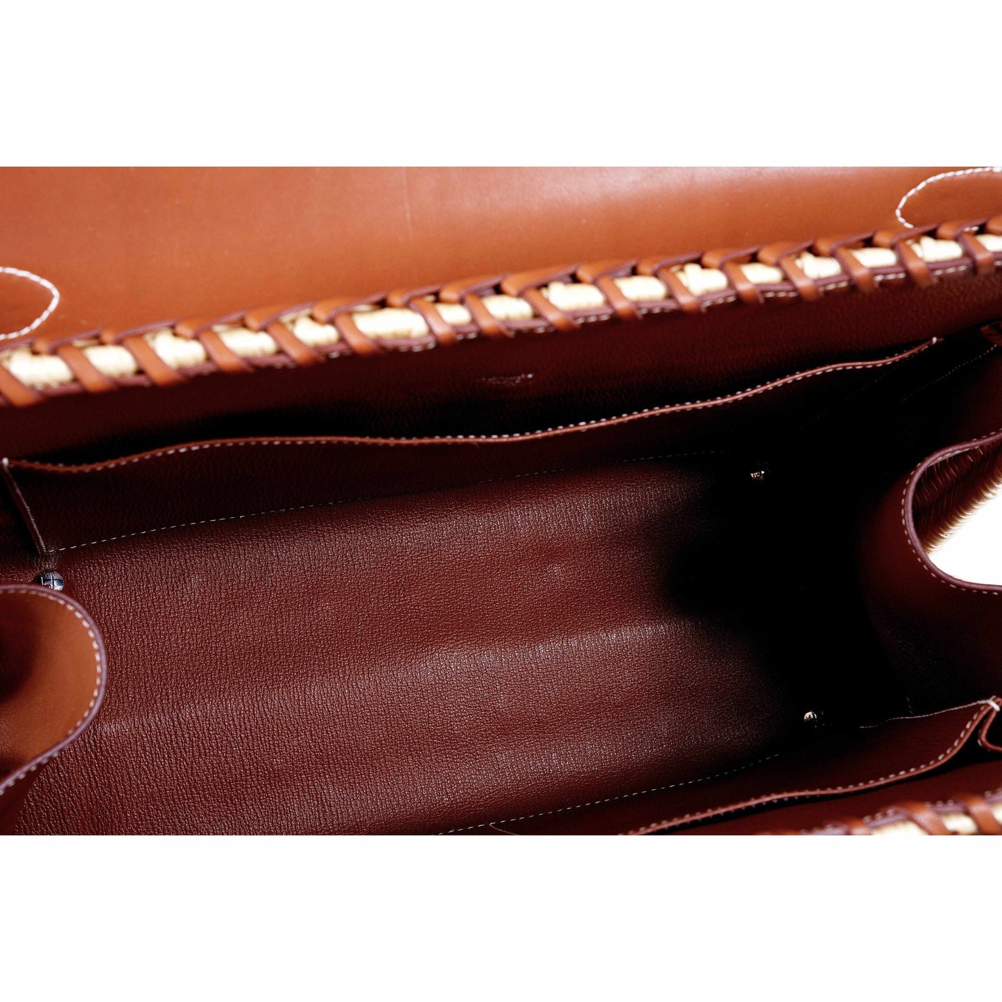 Hermes Kelly 35 Picnic Wicker Barenia
