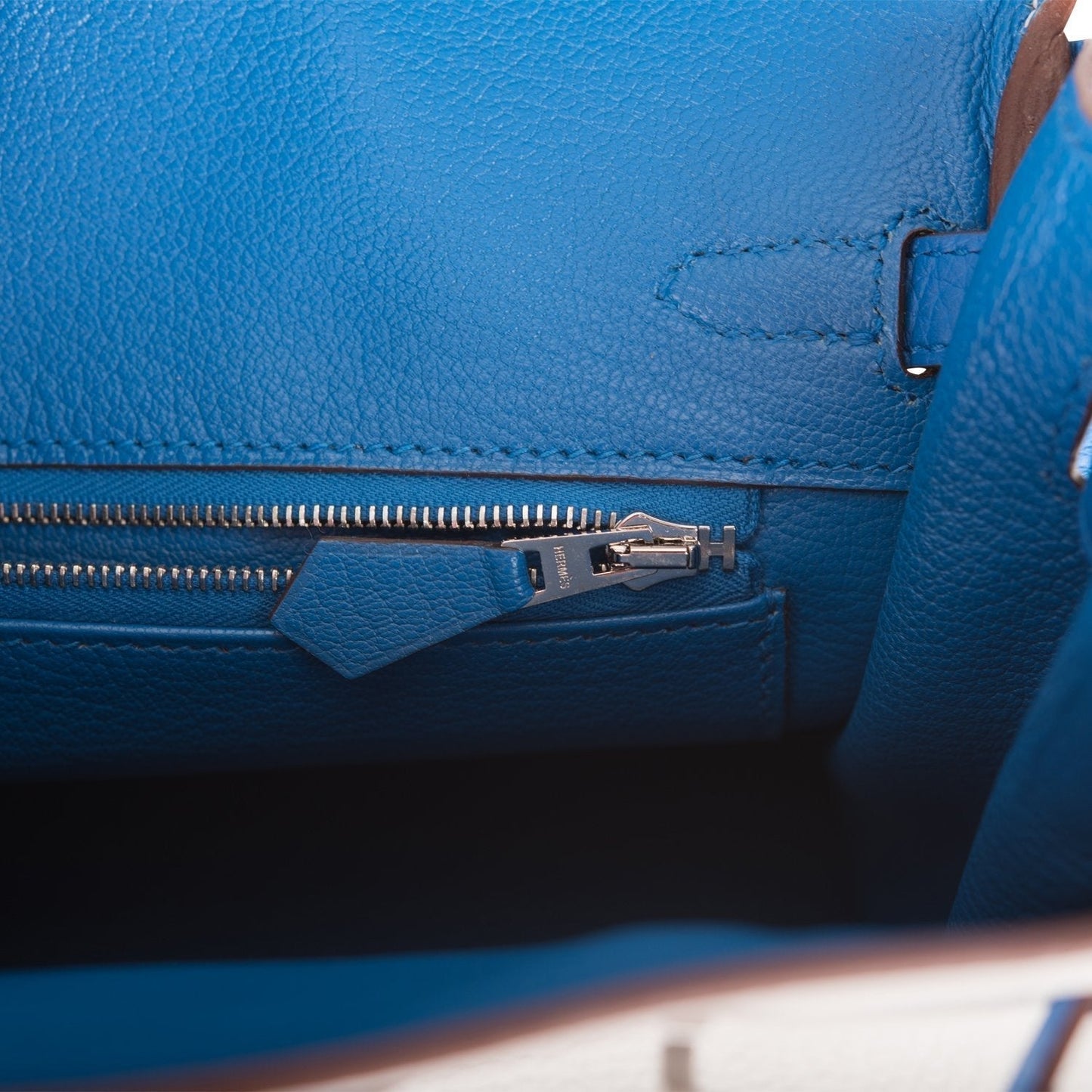 Hermes Birkin 25 Gris Mouette Mykonos Clemence Brushed Palladium Hardware