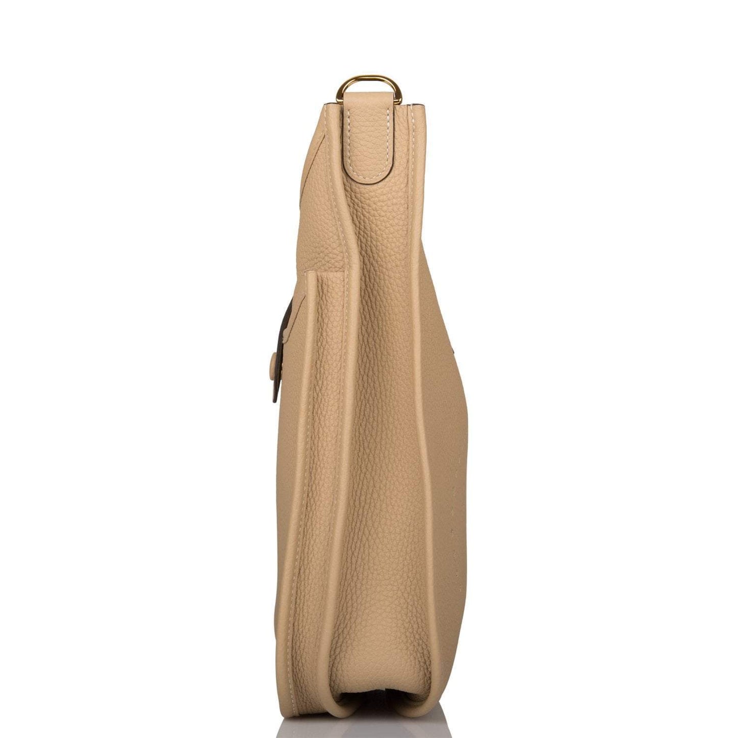 Hermes Evelyne III PM Trench Clemence Leather Gold Hardware