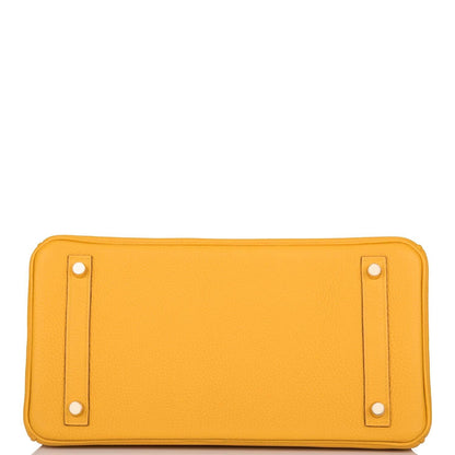 Hermes Birkin 30 Jaune Ambre Togo
