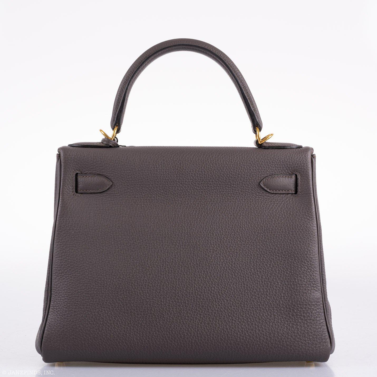 Hermes Kelly 28 Retourne Etain Togo