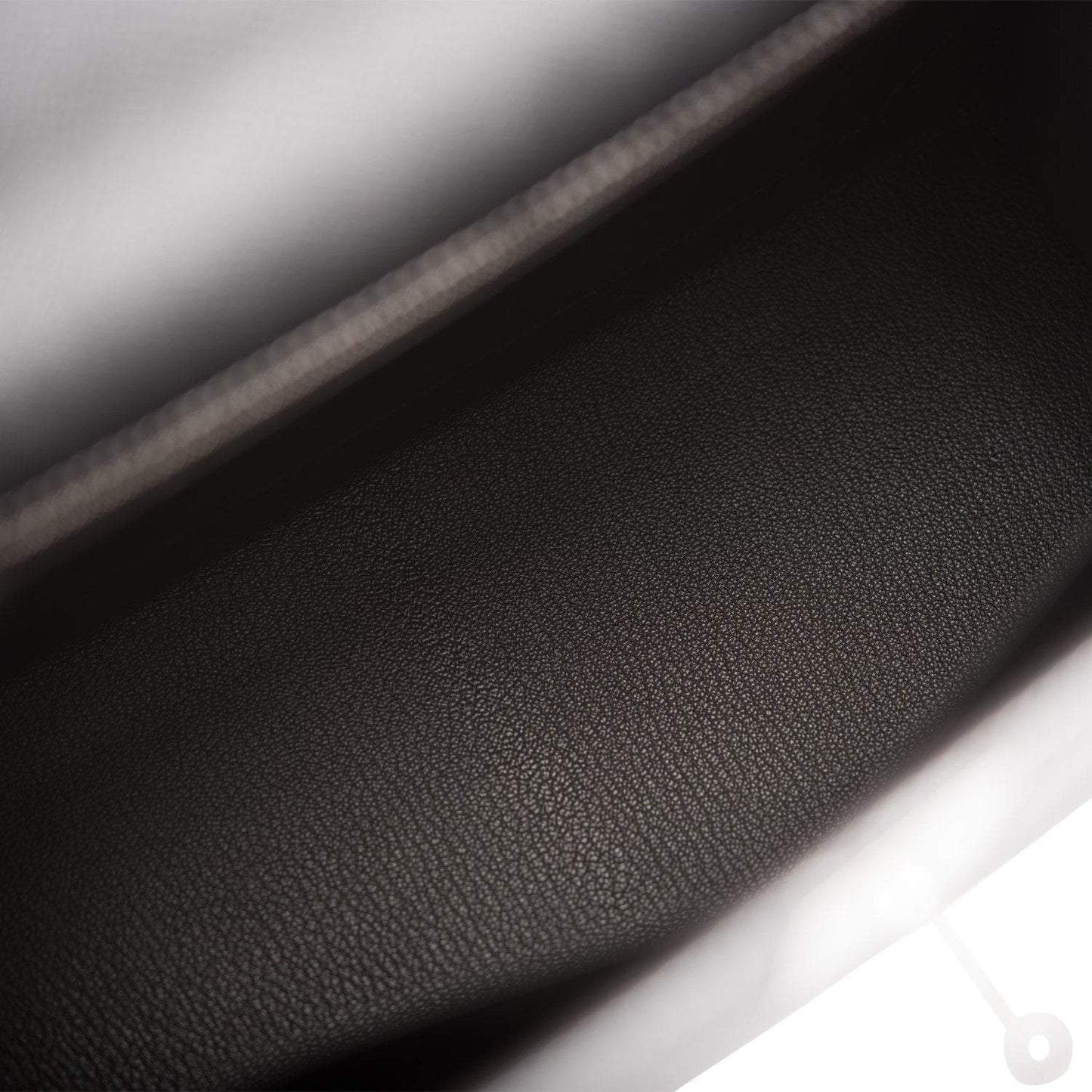 Hermes Kelly 28 Bi-Color Black Craie