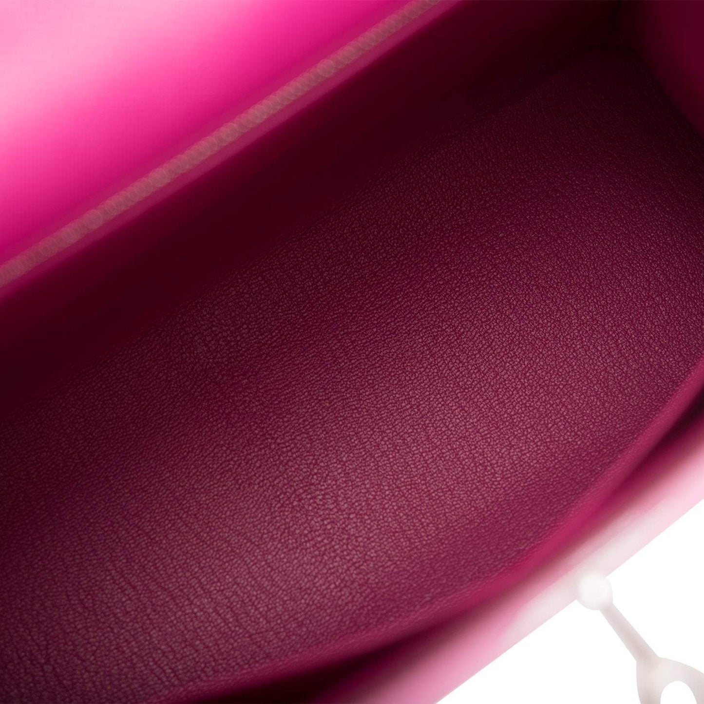 Hermes Kelly 28 Bi-Color Rose Pourpre Rose Jaipur