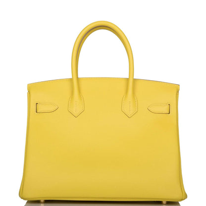 Hermes Lime Epsom Birkin 30cm