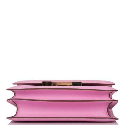 Hermes Mini Constance 18 Mauve Sylvestre Epsom