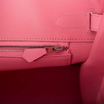 Hermes Rose Confetti Epsom Birkin 30cm