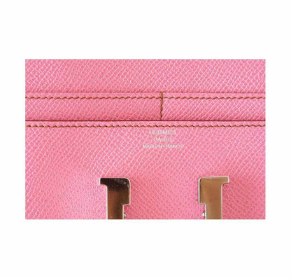 Hermes Constance 5P Pink Epsom Leather Palladium Hardware