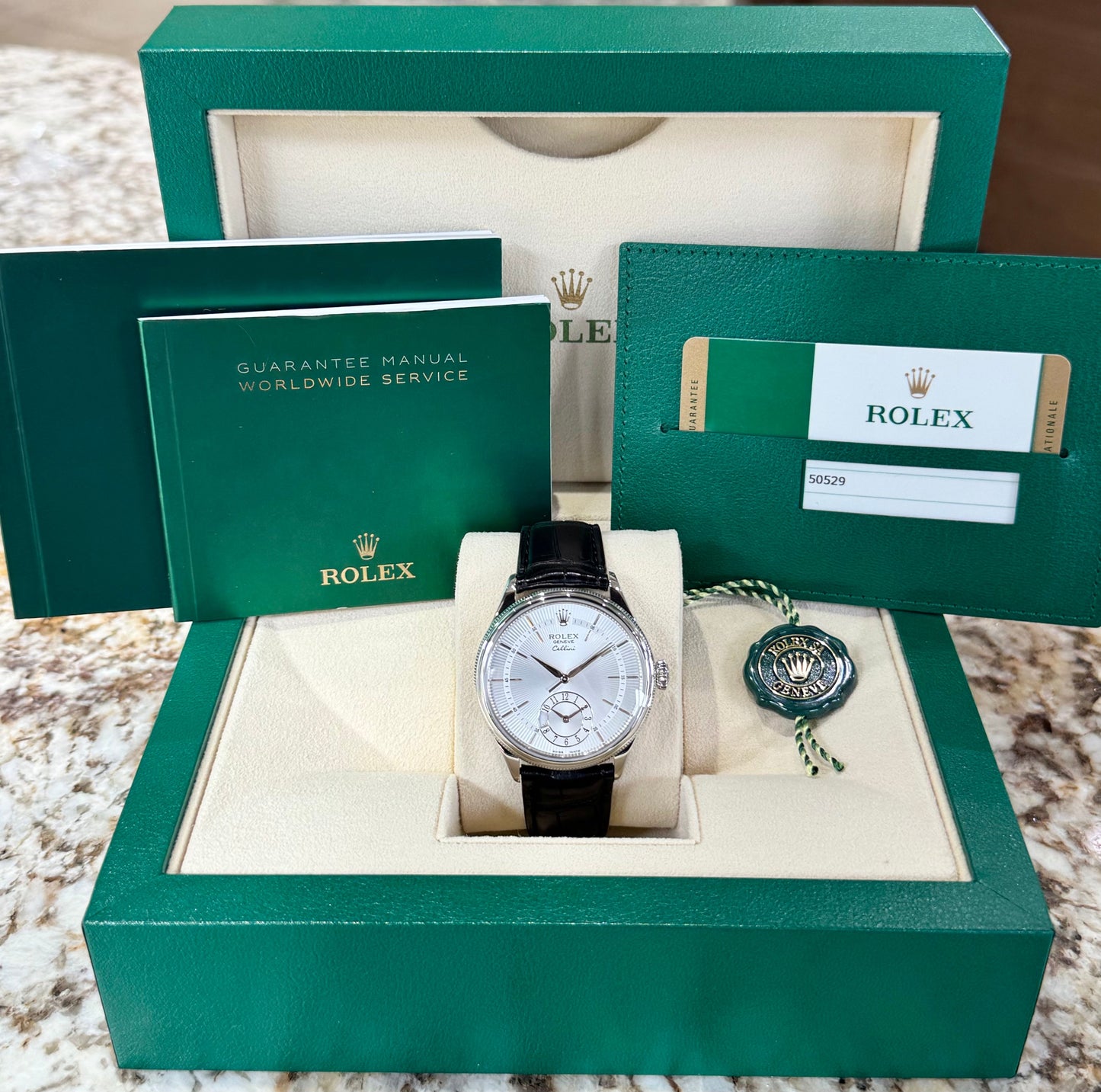 2016 Rolex Cellini Dual Time 50529