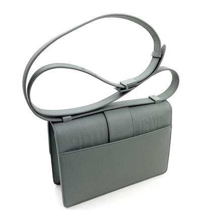 Dior 30 Montaigne Bag Ultramatte Gray Leather