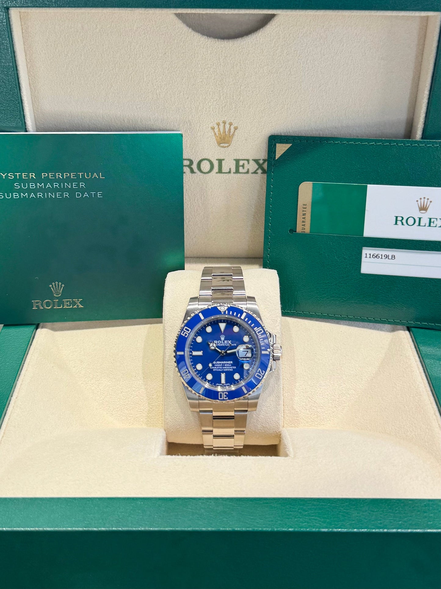 2018 Rolex Submariner 116619LB