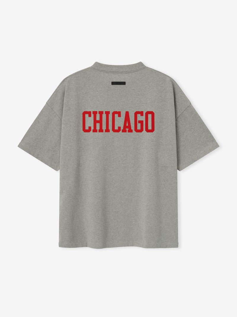 Fear of God Essentials Bulls 90s Tee - Heavy Cotton NBA T-Shirt