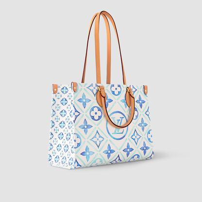 Louis Vuitton By The Pool Tiles Canvas OnTheGo MM M11262