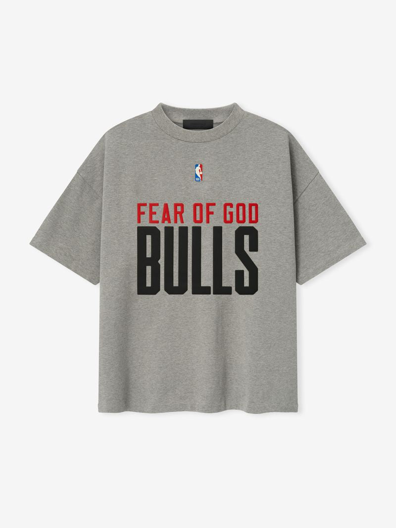 Fear of God Essentials Bulls 90s Tee - Heavy Cotton NBA T-Shirt