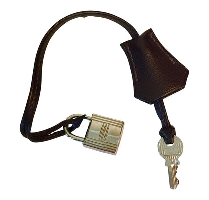 Hermes Kelly 35 Ebene Evergrain Calfskin Palladium Hardware