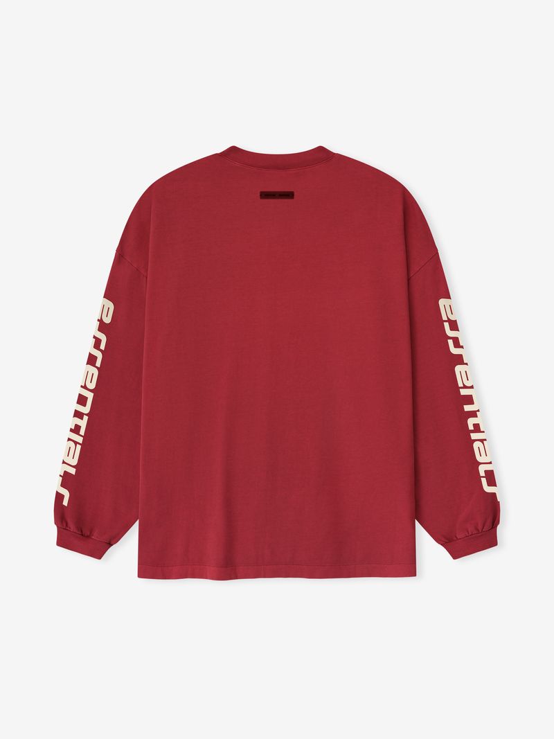 Fear of God Essentials 90s Oversized Long Sleeve Logo Tee
