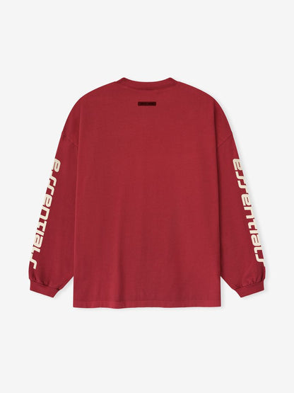 Fear of God Essentials 90s Oversized Long Sleeve Logo Tee