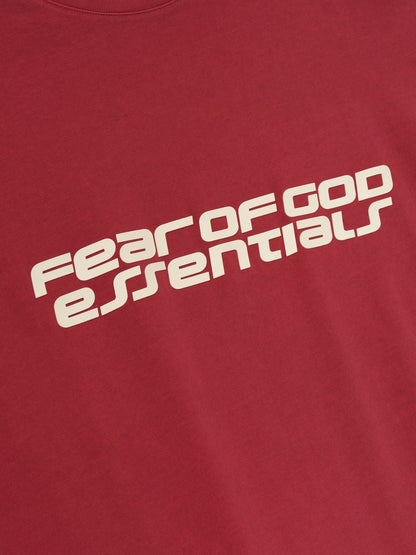 Fear of God Essentials 90s Oversized Long Sleeve Logo Tee