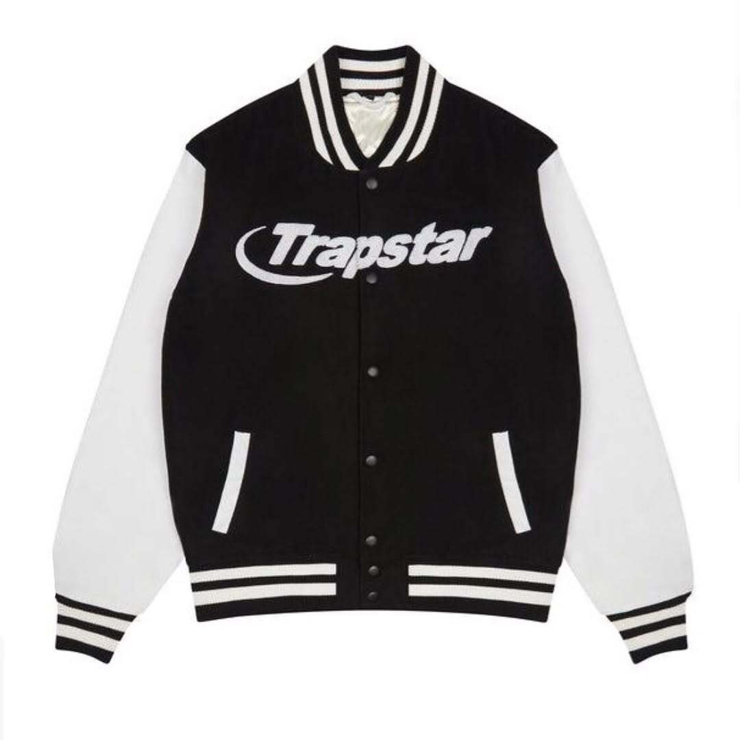 Trapstar Hyperdrive Chenille Varsity Black