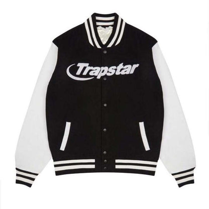Trapstar Hyperdrive Chenille Varsity Black