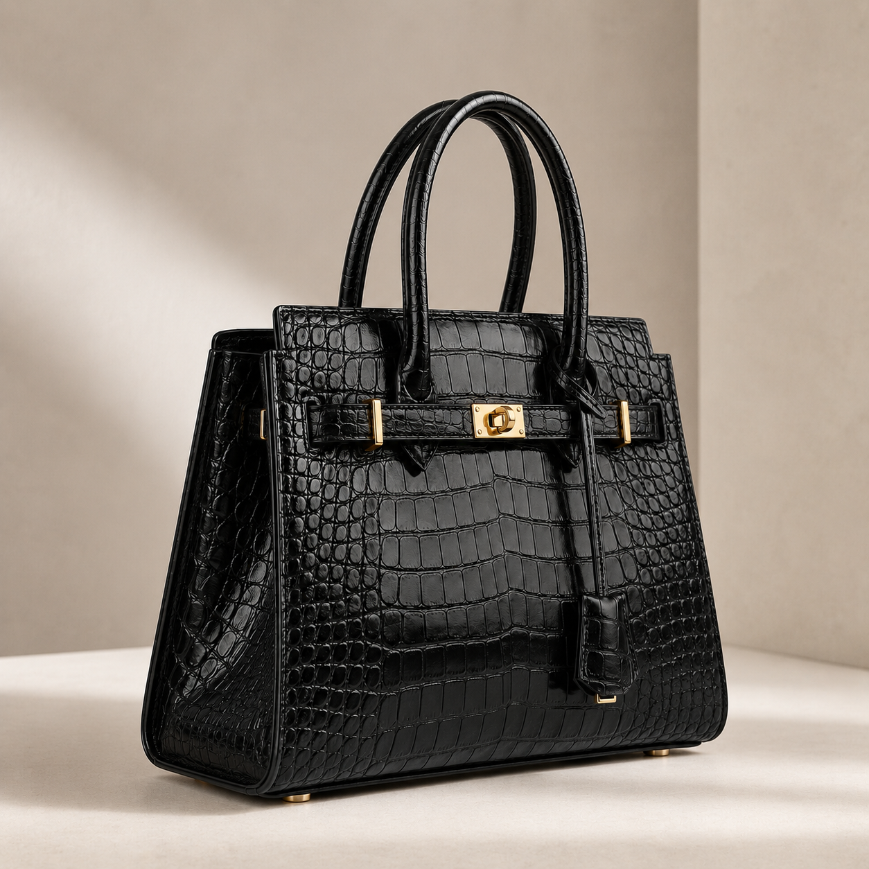 The Valentina Croc Tote