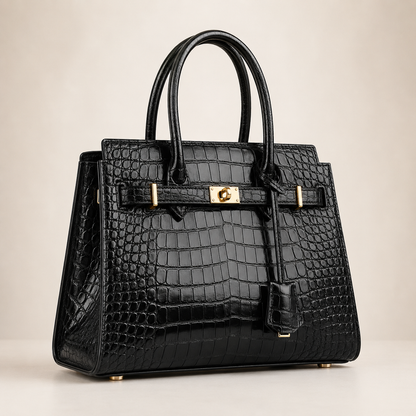 The Valentina Croc Tote