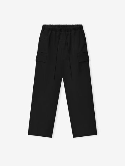 Fear of God Essentials Bonded Satin Wide Leg Field Pant