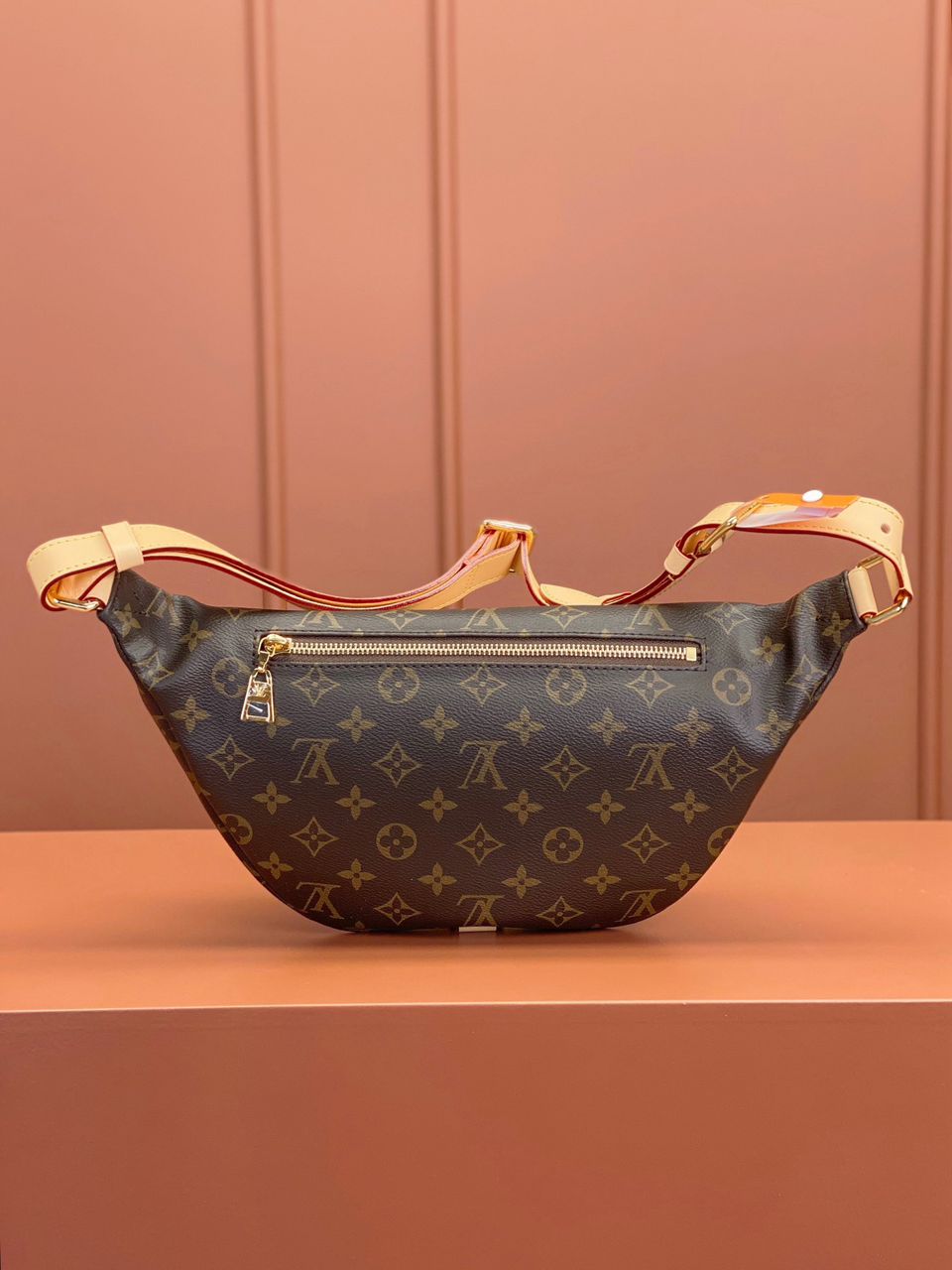 Pre-Loved LV BUMBAG Monogram Coated Canvas