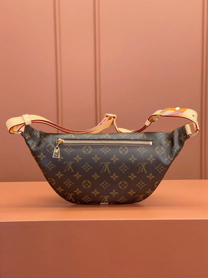 Pre-Loved LV BUMBAG Monogram Coated Canvas