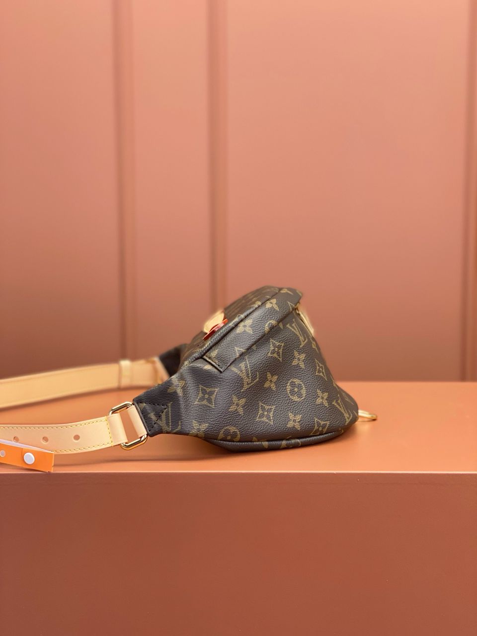 Pre-Loved LV BUMBAG Monogram Coated Canvas