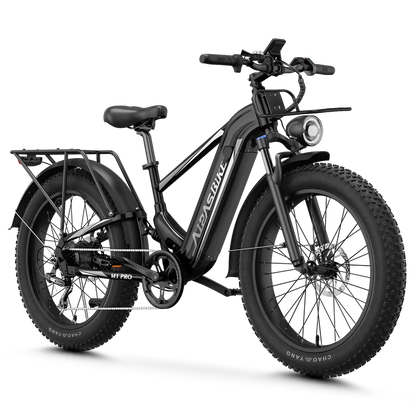 Aipas M2 Xterrain Ebike Aipas-M2-black Baskets.