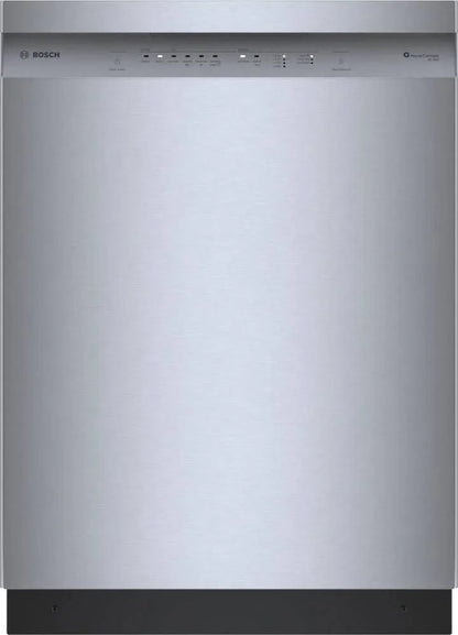Bosch SHE41CM5N 300 Series 24″ Dishwashers 48 db – Recessed Handle, Stainless Steels