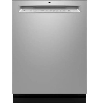 GE – 24″ Front Control Built-In Tub Dishwashers with 3rd Rack, Sanitize Cycle and 47 dBA – Stainless Steels